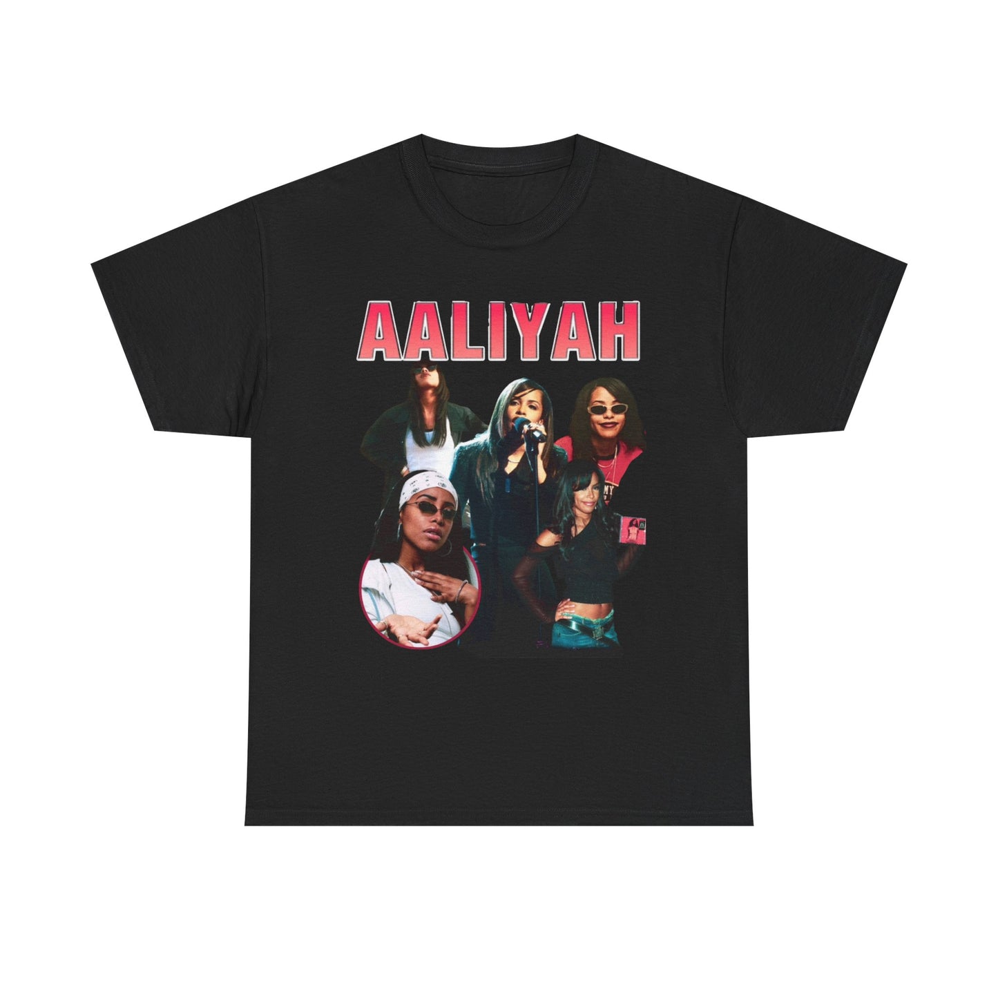 AALIYAH Heavy Cotton bootleg Tee