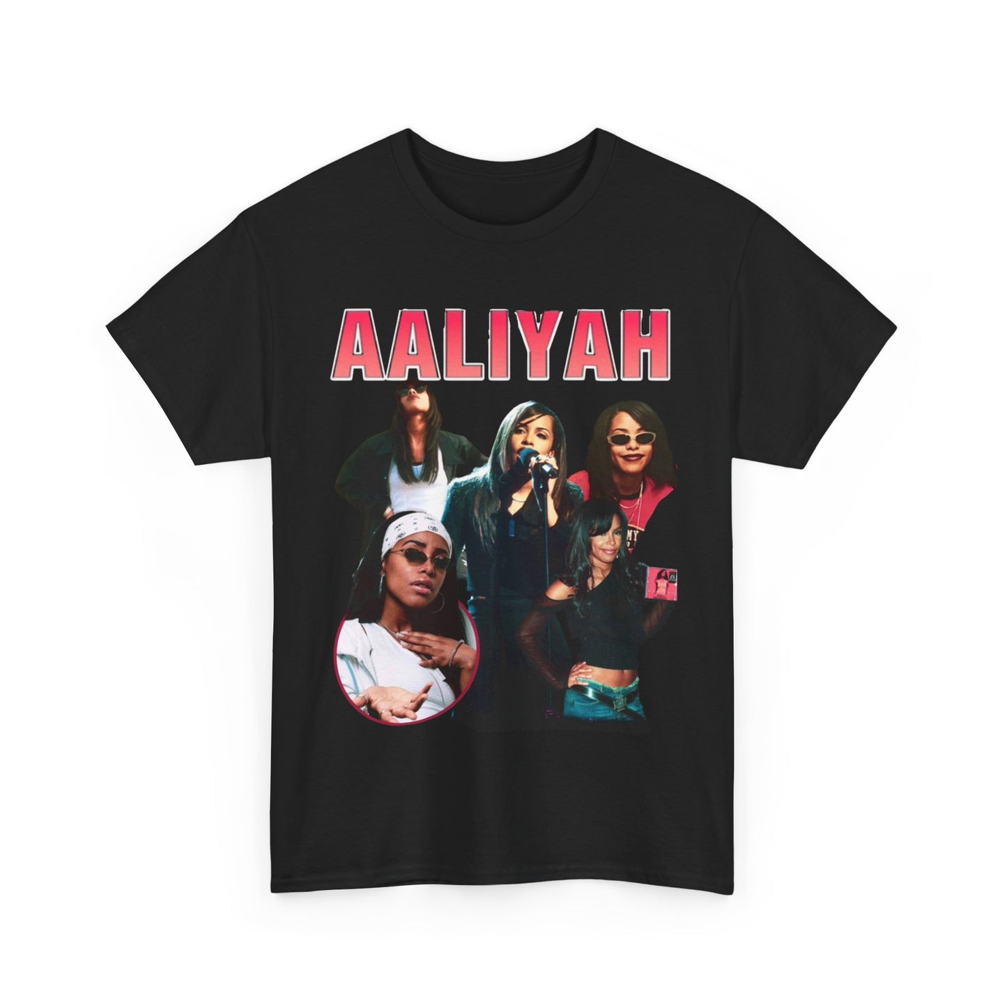 AALIYAH Heavy Cotton bootleg Tee