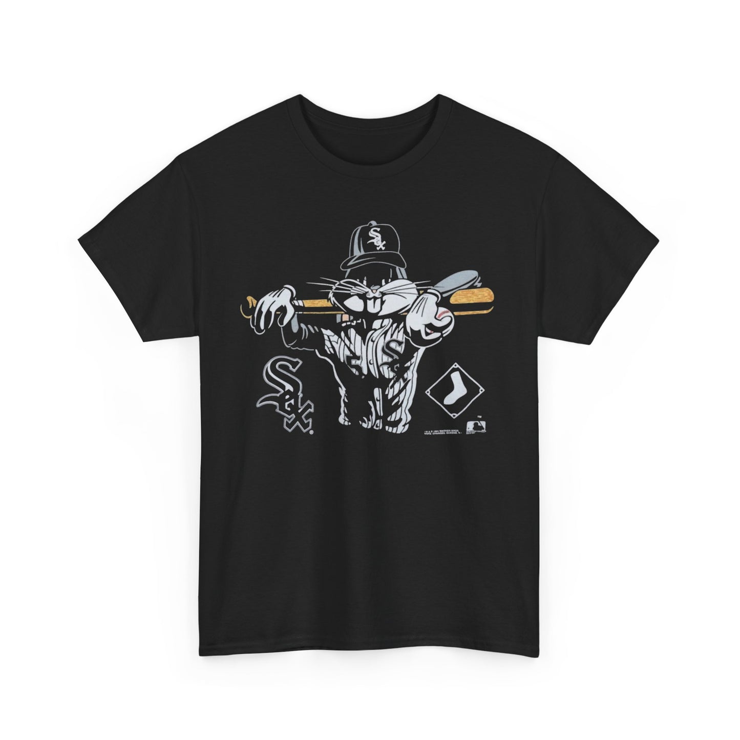 Vintage Bugs Bunny White sox Heavy Cotton bootleg Tee