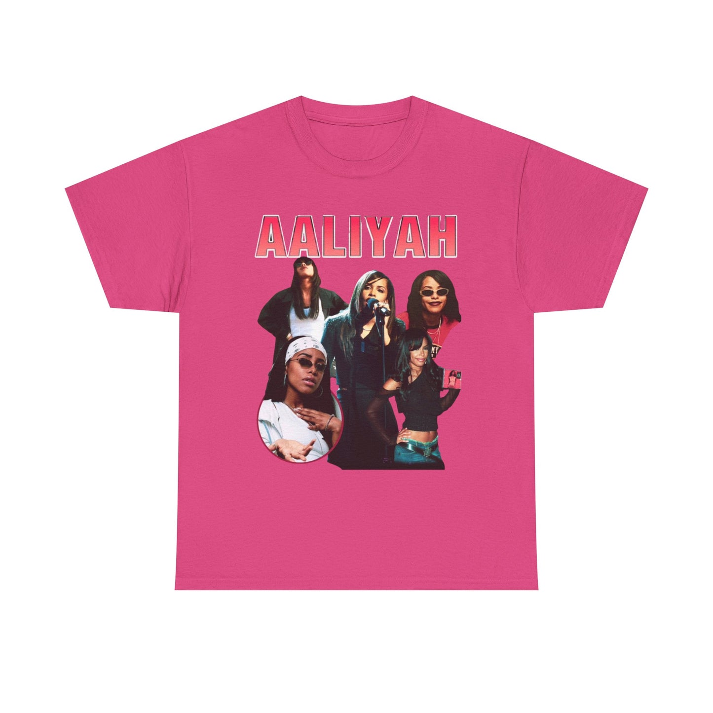AALIYAH Heavy Cotton bootleg Tee