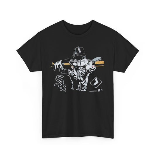 Vintage Bugs Bunny White sox Heavy Cotton bootleg Tee
