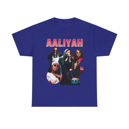 AALIYAH Heavy Cotton bootleg Tee